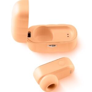 Out of this world orange air pulse intimate massager
